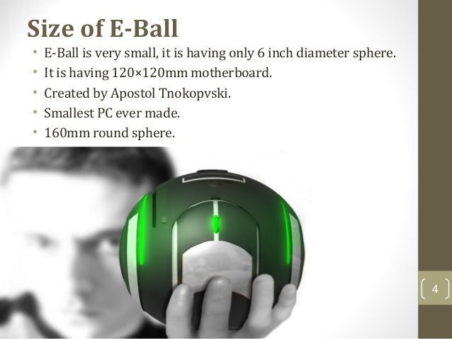 e ball technology ppt
